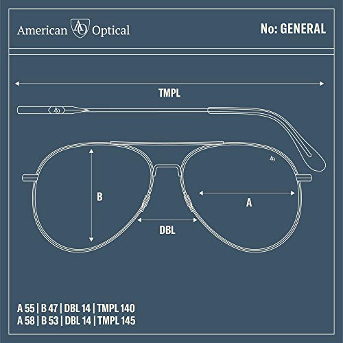 AO General Sunglasses - AOLite Nylon Lenses