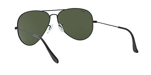 Ray-Ban Aviator Large Metal II Sunglasses Black/G-15