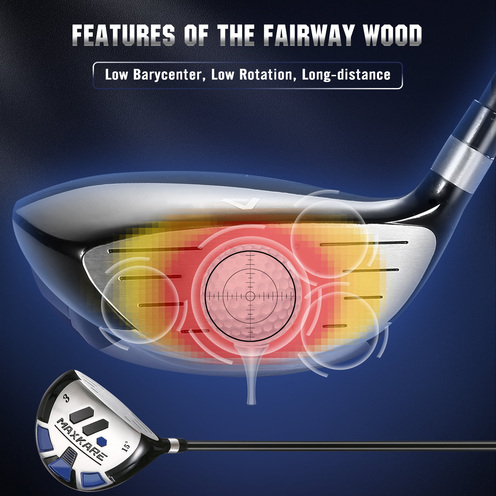 13-Piece Golf Clubs with Stand Bag