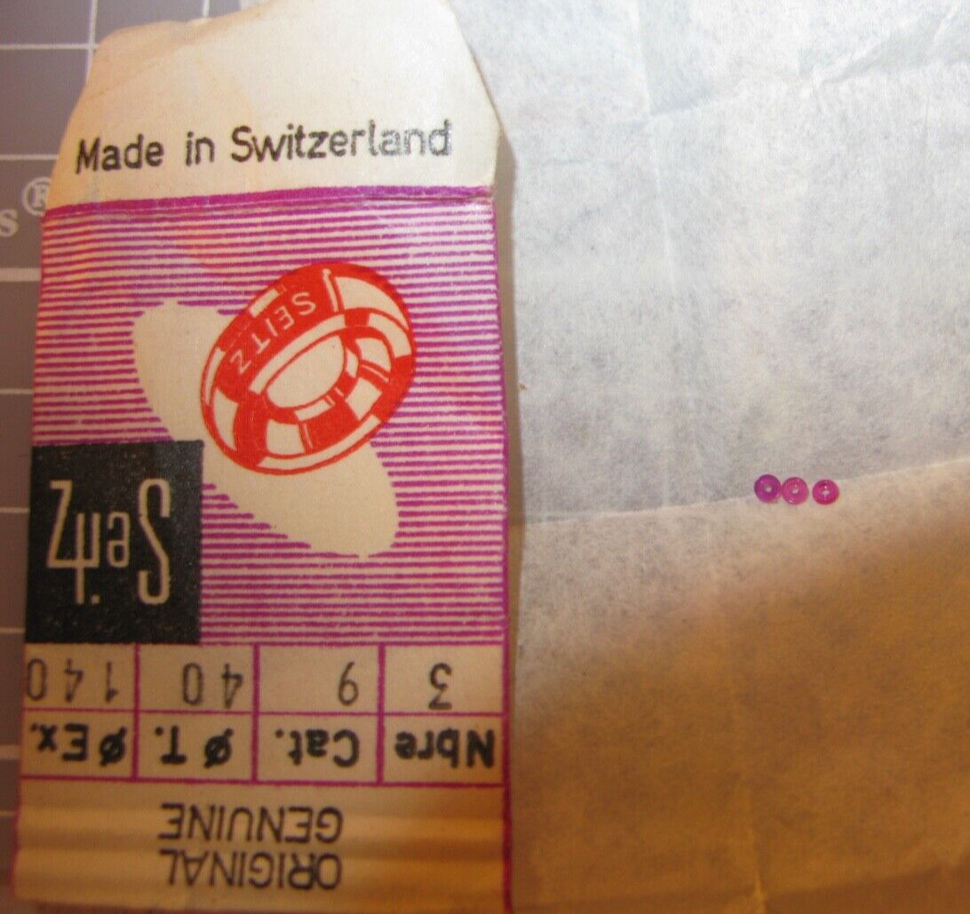 Vintage Watch Parts Lot with Crystals & Jewels