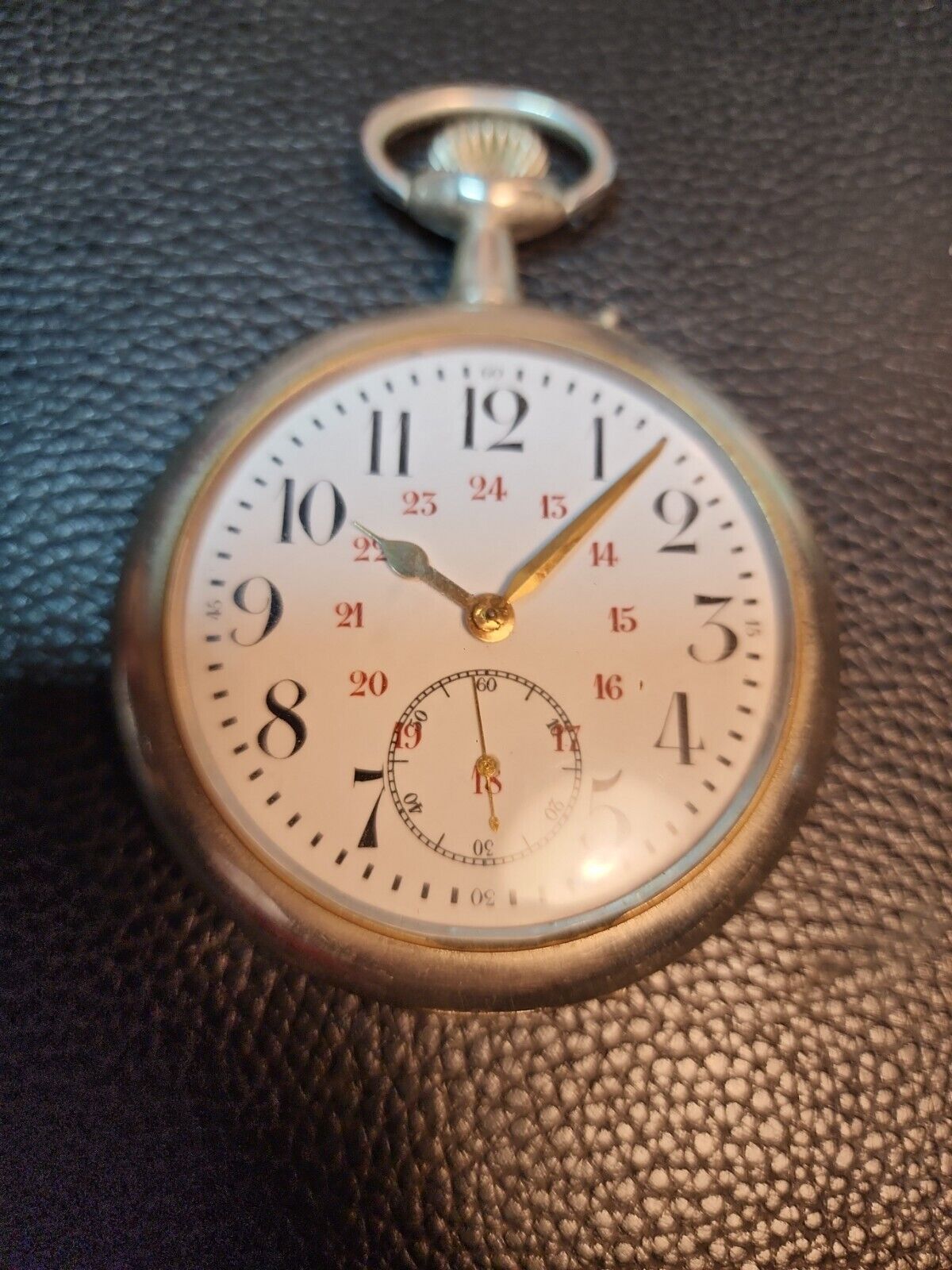 vintage very large pocket watch