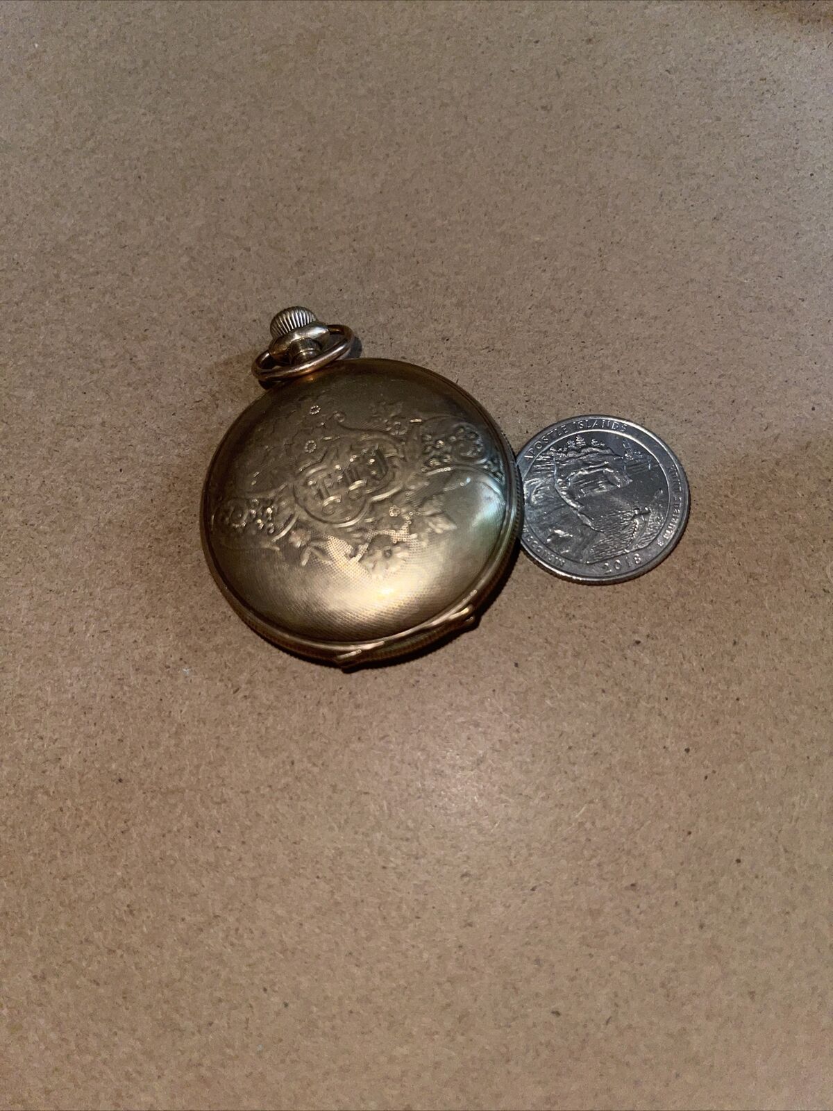 Antique Elgin Pocket Watch - Victorian Style