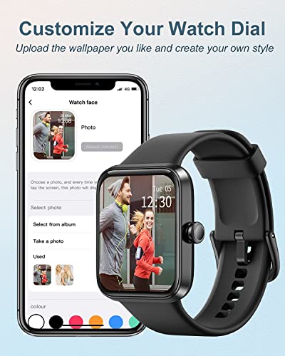 24/7 Fitness Tracker Smartwatch for iPhone and Android