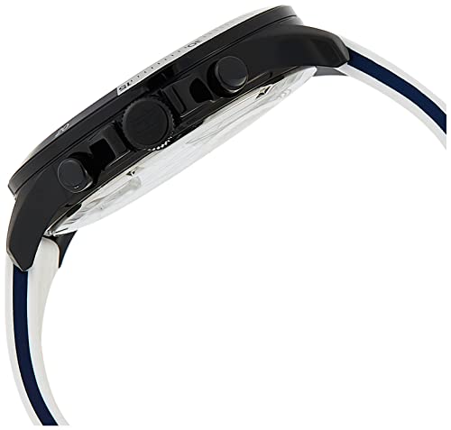 Tommy Hilfiger Analogue Multifunction Quartz Watch for Men with White Silicone Bracelet - 1791723