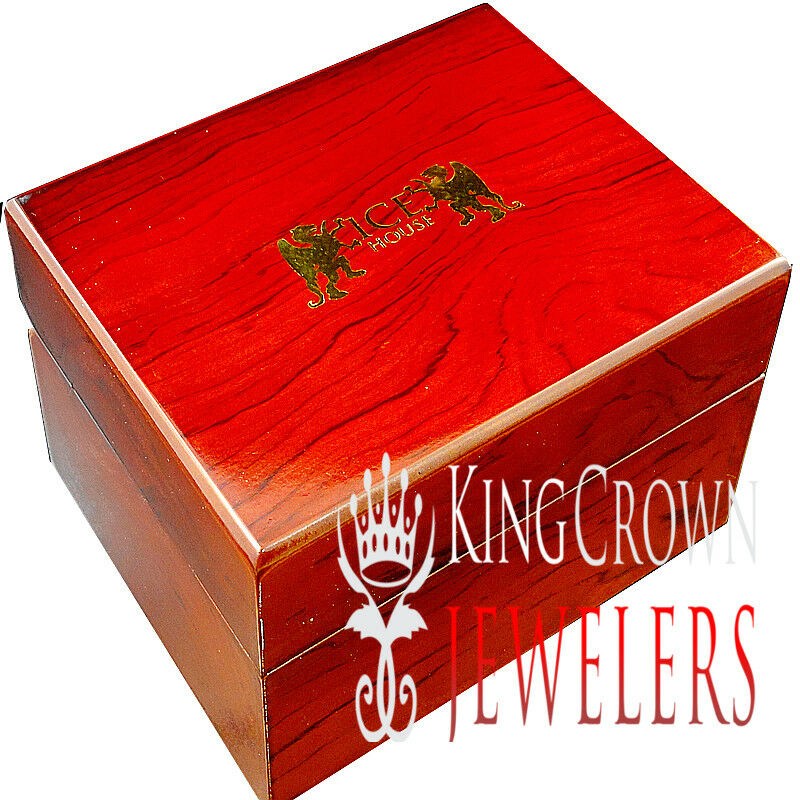 Mens Khronos Luxury Custom Watch Real Diamonds Dial Yellow Gold Tone Flower Bezel Band Iced Out W/Date