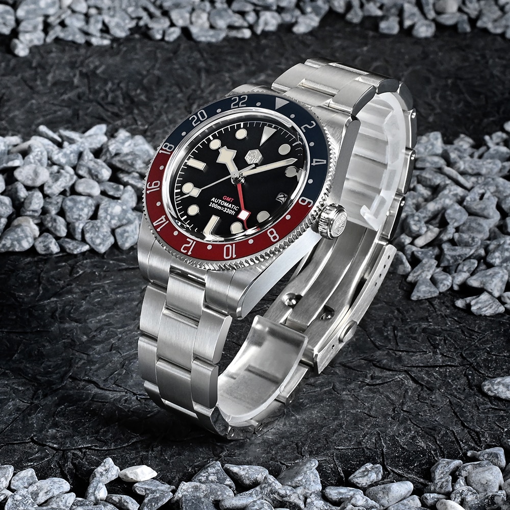 San Martin 2023 NH34 GMT Men Luxury Watch