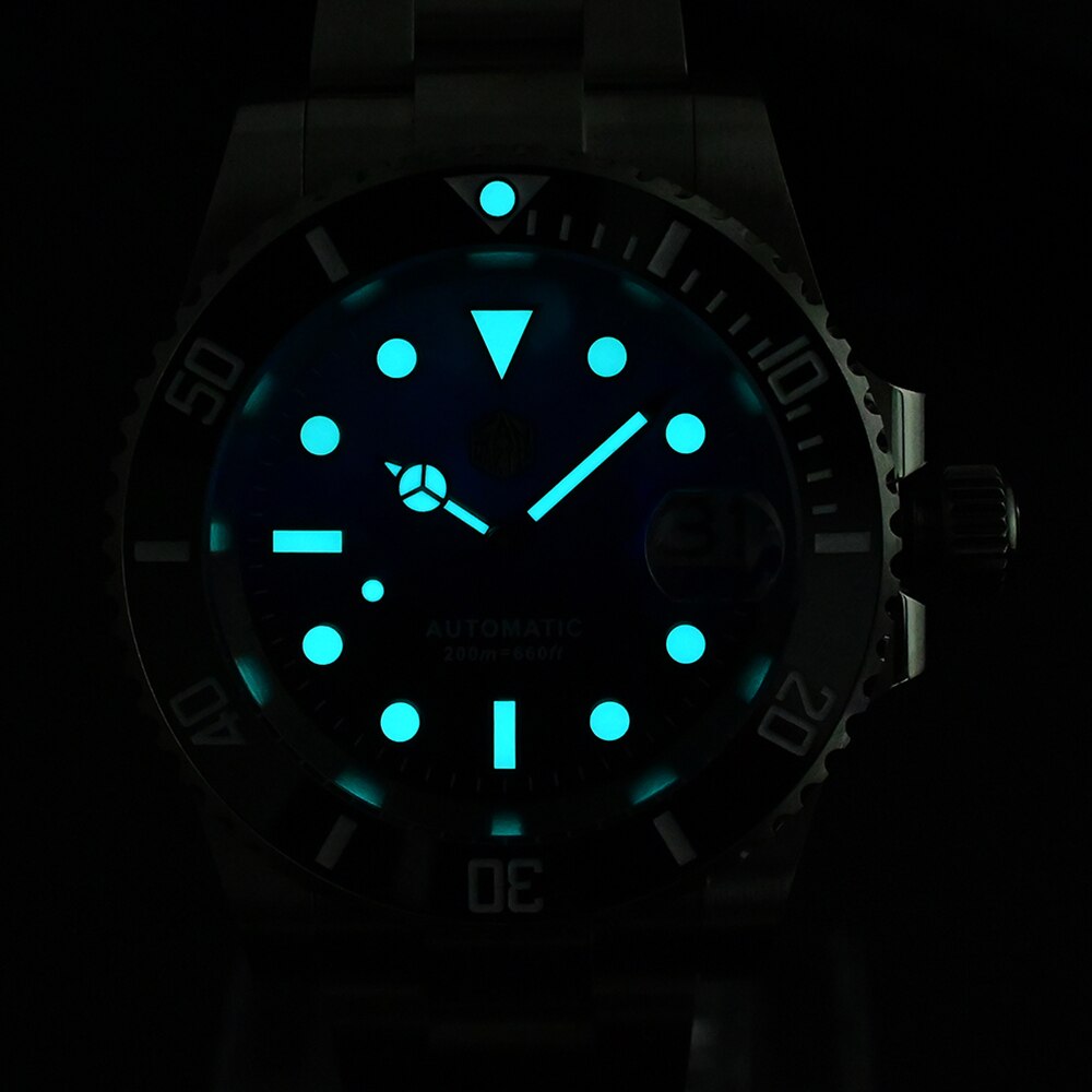 San Martin 40.5mm Water Ghost V3 Diver Watch