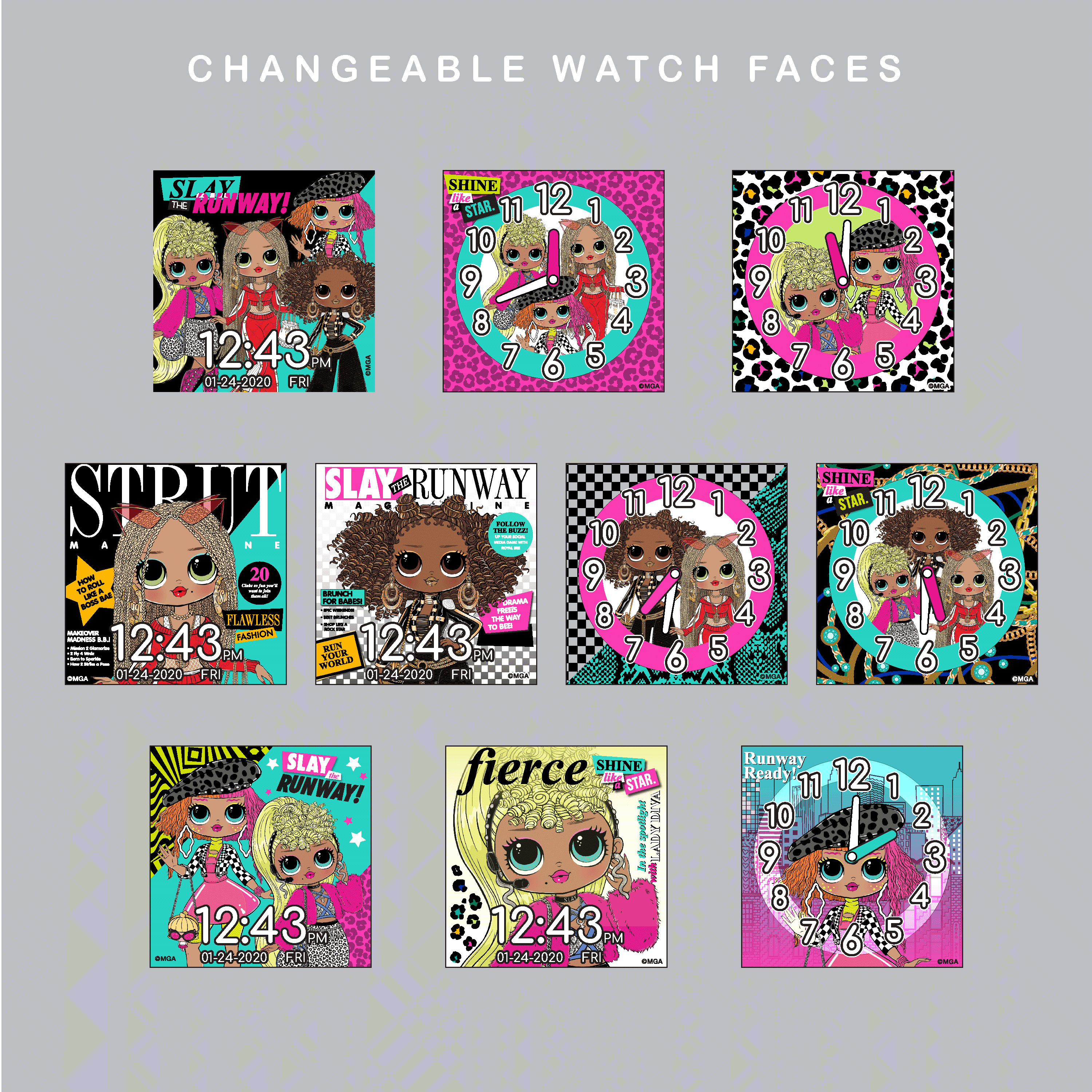 LOL Surprise! iTime Smartwatch in Pink