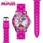 Minnie Mouse Pink Analog Time-Teacher Watch