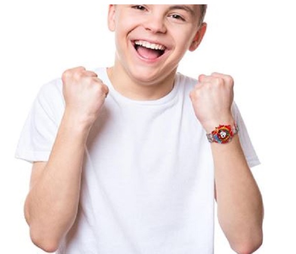 Paw Patrol 3D Character Watch with Red Case