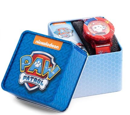 Paw Patrol 3D Character Watch with Red Case
