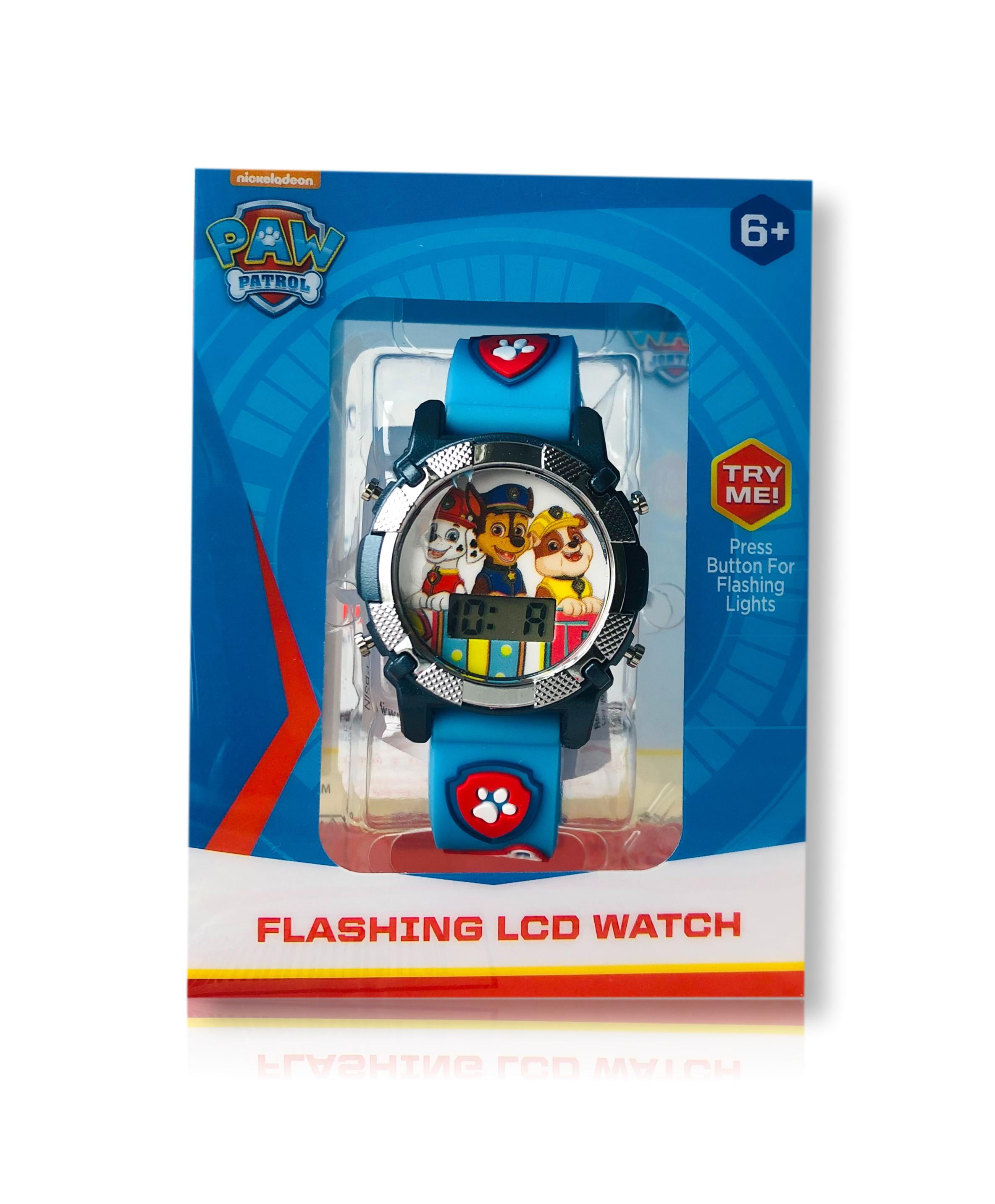 Paw Patrol Light-Up LCD Watch in Blue