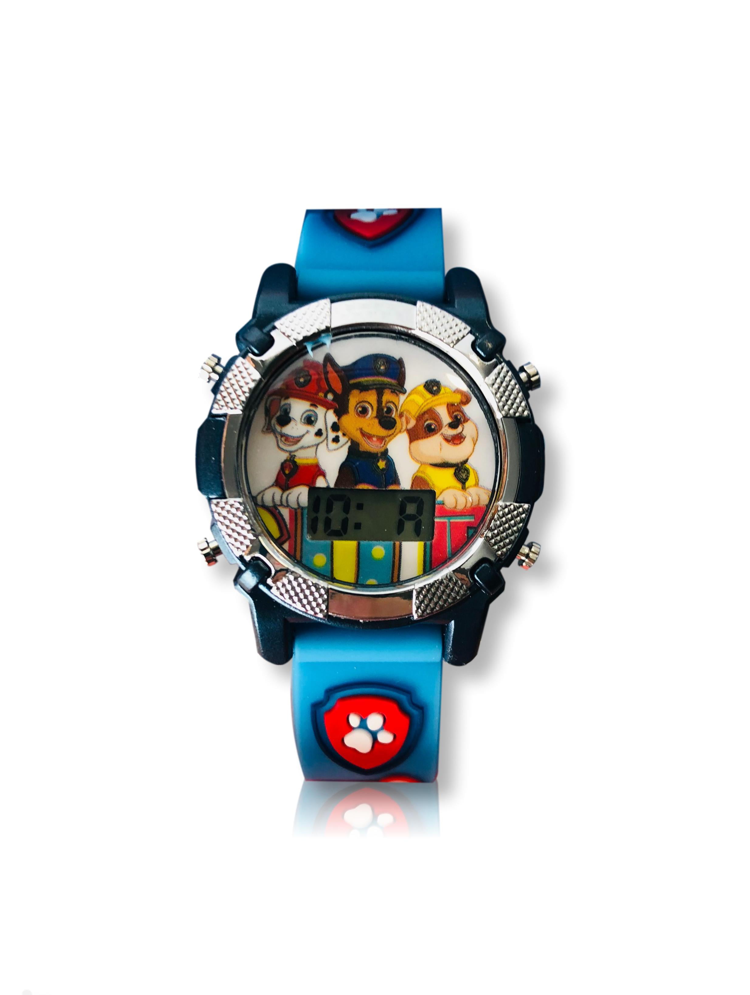 Paw Patrol Light-Up LCD Watch in Blue