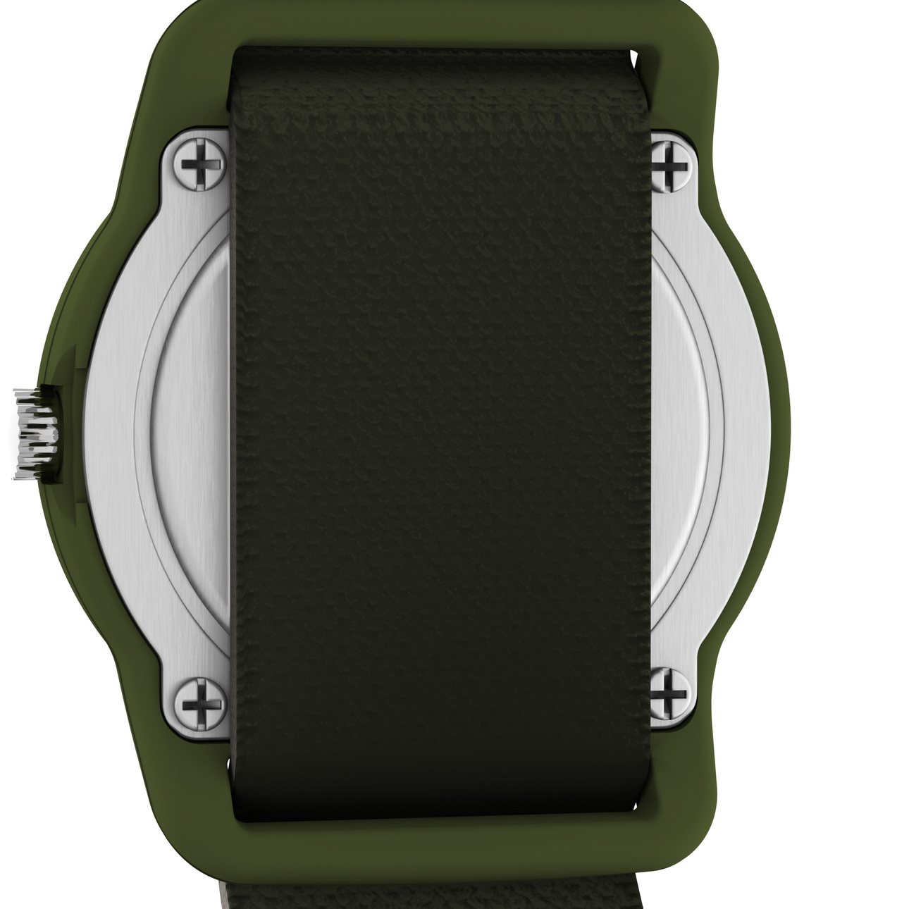 Green/Camo Kids Analog Watch with Elastic Strap