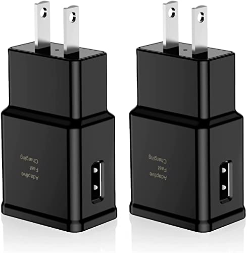 Fast Charging Wall Adapter for Android Devices (2-Pack)