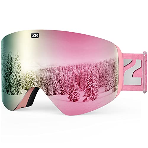 ZIONOR X11 Magnetic Goggles - Pink Lens