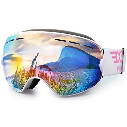 Pink OTG Ski Goggles for All Ages