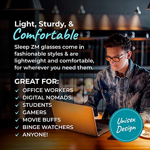 Blue Light Blocking Glasses for Better Sleep & Vision