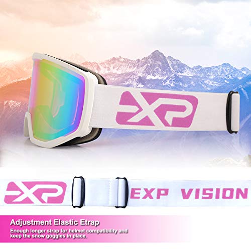 UV Anti-fog Ski Snowboard Goggles - EXP VISION