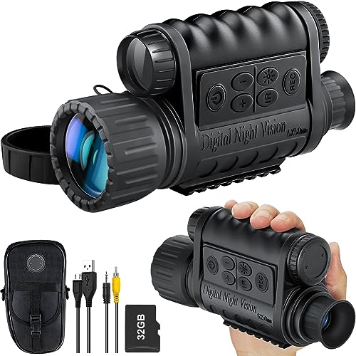 Digital Night Vision Monocular for Complete Darkness
