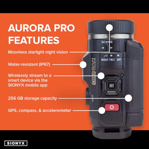 SiOnyx Aurora PRO NVG I Digital Night Vision Camera