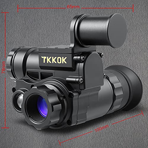 TKKOK M60 Night Vision Monocular Helmet for Adults
