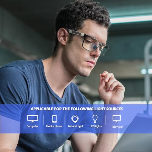 ANYLUV Blue Light Blocking Gaming Glasses for Men