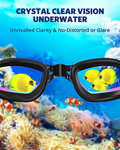 Aegend 2 Pack No Leaking Swim Goggles