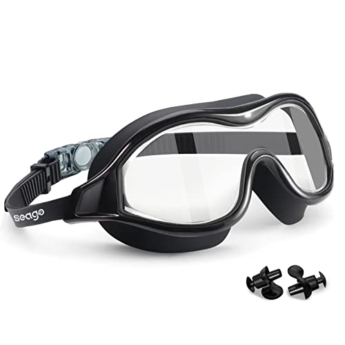 Seago Anti-Fog Clear Vision Swim Goggles