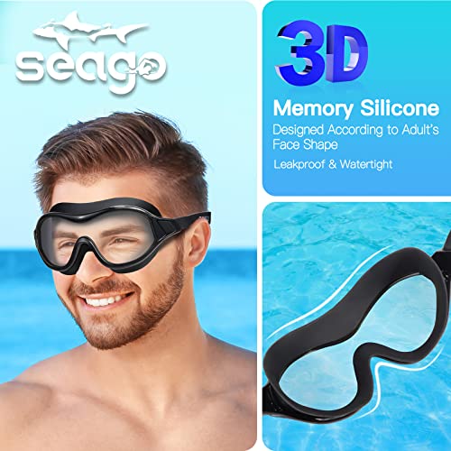 Seago Anti-Fog Clear Vision Swim Goggles