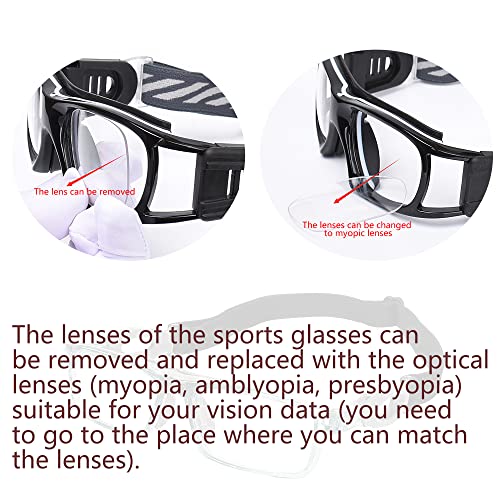 SooGree Sports Protective Goggles - Gray Frame