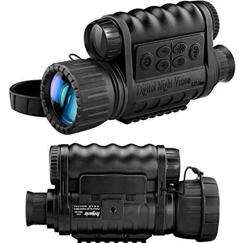 Digital Night Vision Monocular for Complete Darkness