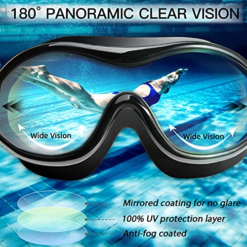 Seago Anti-Fog Clear Vision Swim Goggles