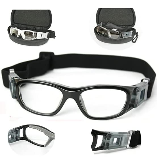 Kid's Outdoor Sports Blue Cut Basketball Goggles