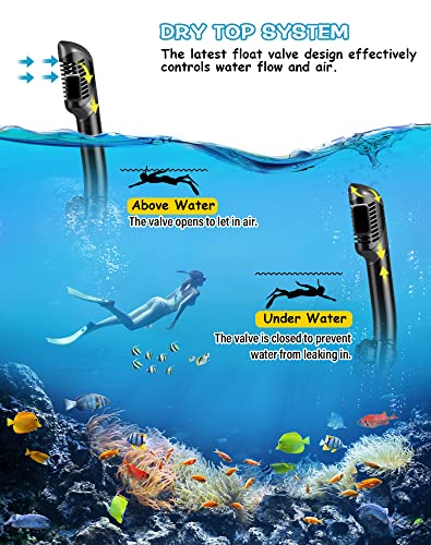 Professional Wide View Snorkel Set by Greatever