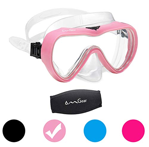 OMGear Silicone Snorkel Mask for Diving & Snorkeling