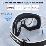 OTG Ski Goggles - 100% UV Protection