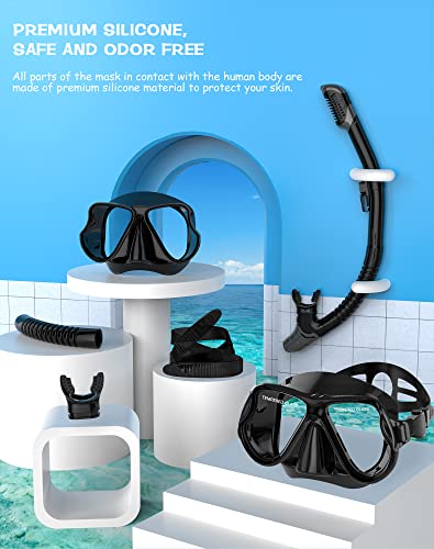 Professional Wide View Snorkel Set by Greatever