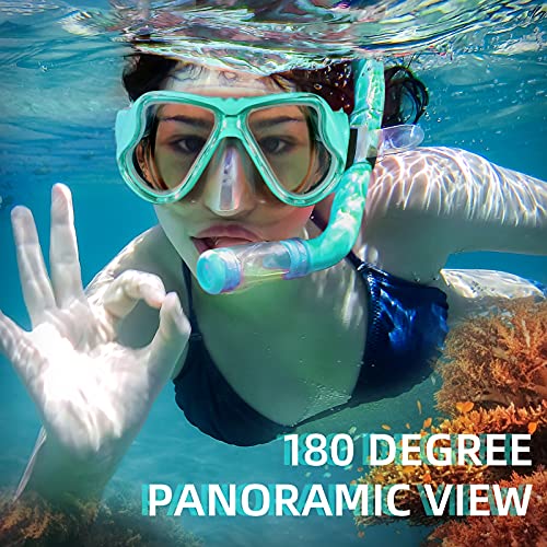 Anti-Fog Swim Mask & Goggles Set
