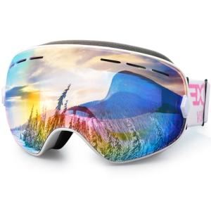 Pink OTG Ski Goggles for All Ages