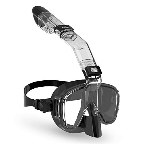 Foldable Snorkel Mask Set with Camera Mount