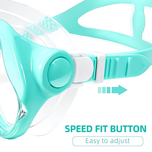 Anti-Fog Swim Mask & Goggles Set