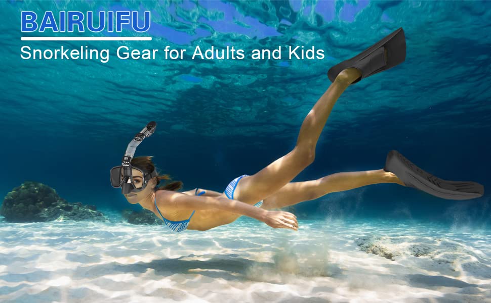 Foldable Snorkel Mask Set with Camera Mount