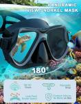 Professional Wide View Snorkel Set by Greatever