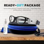 Kid's Outdoor Sports Blue Cut Basketball Goggles