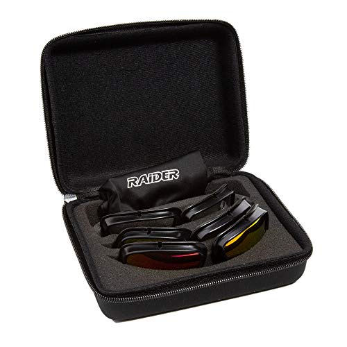 Premium Motorcycle Street Bike Goggles Kit