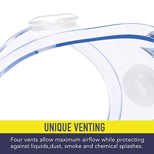 YunTuo Anti-Fog Safety Goggles - 2 Pack