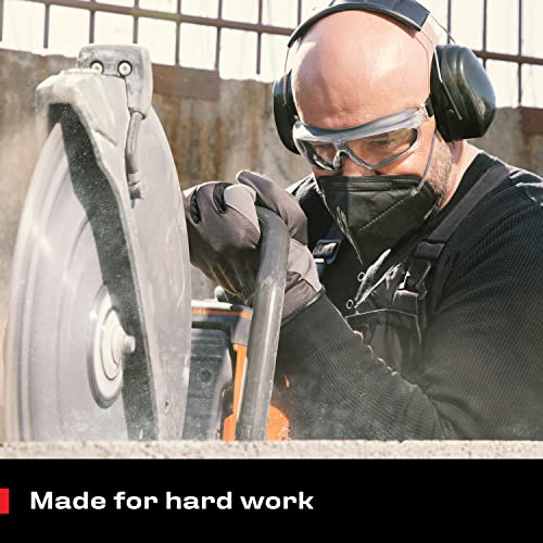 NoCry Lightweight Safety Goggles with Clear Wrap Around Lenses, Vanguard Plus Anti Fog and Anti Scratch Coating, and an Adjustable Headband; ANSI Z87.1 certified and OSHA compliant