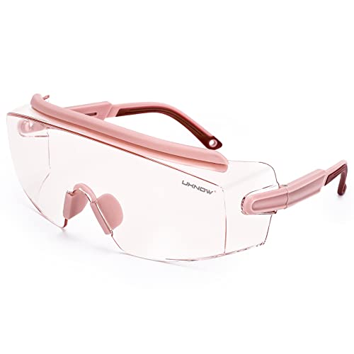 Anti-fog Wraparound Safety Goggles for Glasses