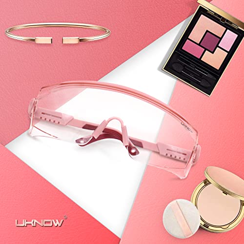 Anti-fog Wraparound Safety Goggles for Glasses